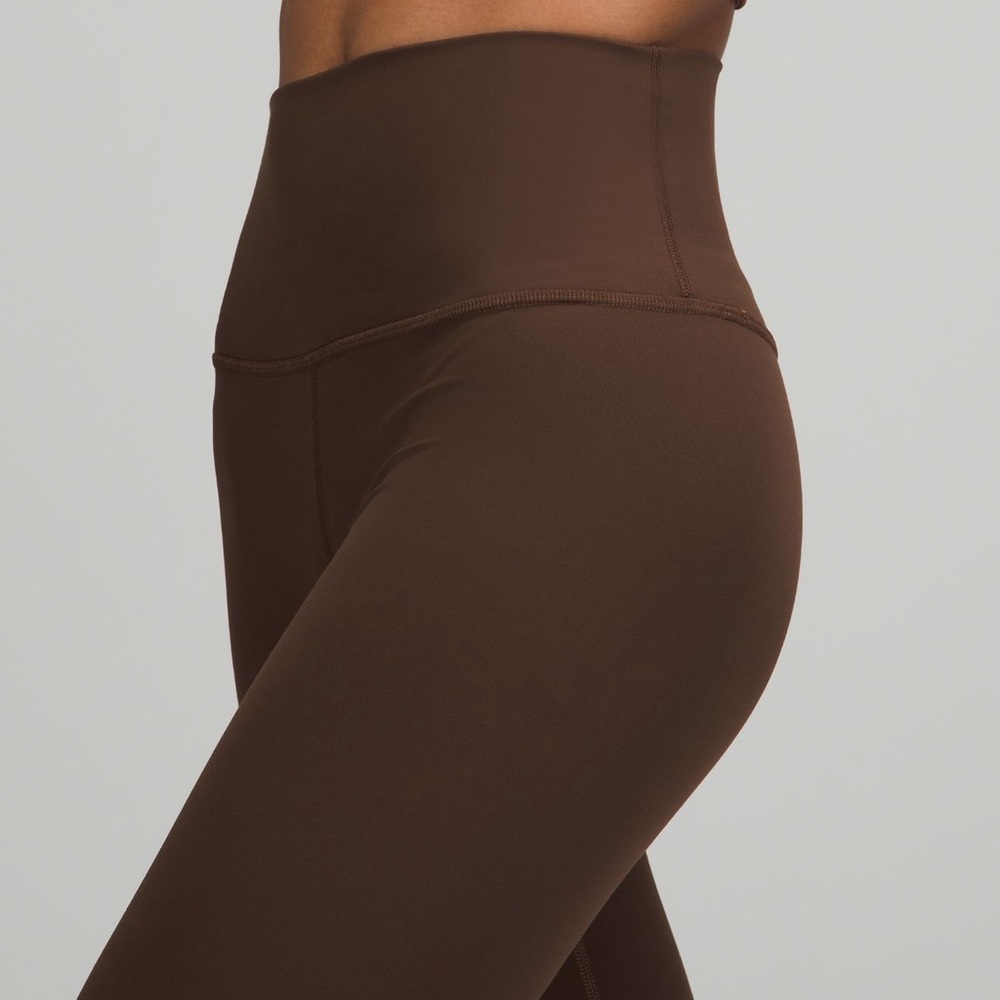 Lululemon High Rise Align Pant 25” Java - Picture 5 of 7
